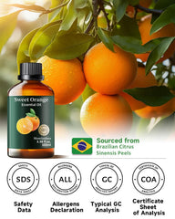 Natural cleaning boost with sweet orange essential oil