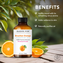 Brazilian orange essential oil suitable for soap and candle making.