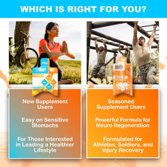 Orange slice flavored natural brain supplement for daily support