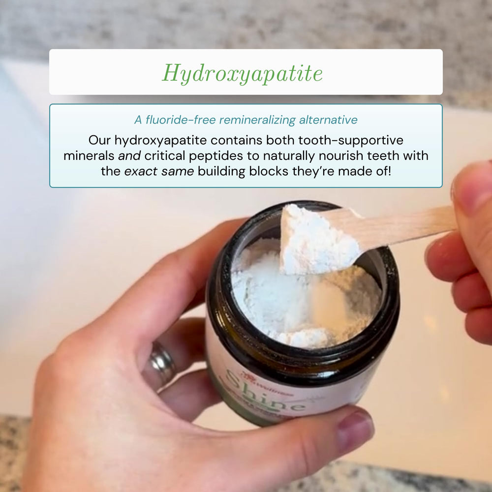 60-gram jar packaging of Shine Tooth Powder
