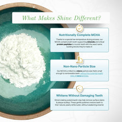 Mint-flavor Shine Tooth Powder