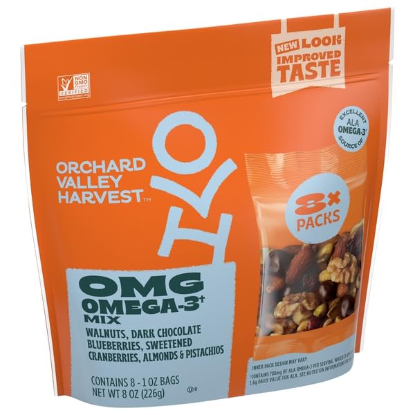Orchard Valley Harvest Omega-3 Mix 8 oz bottle