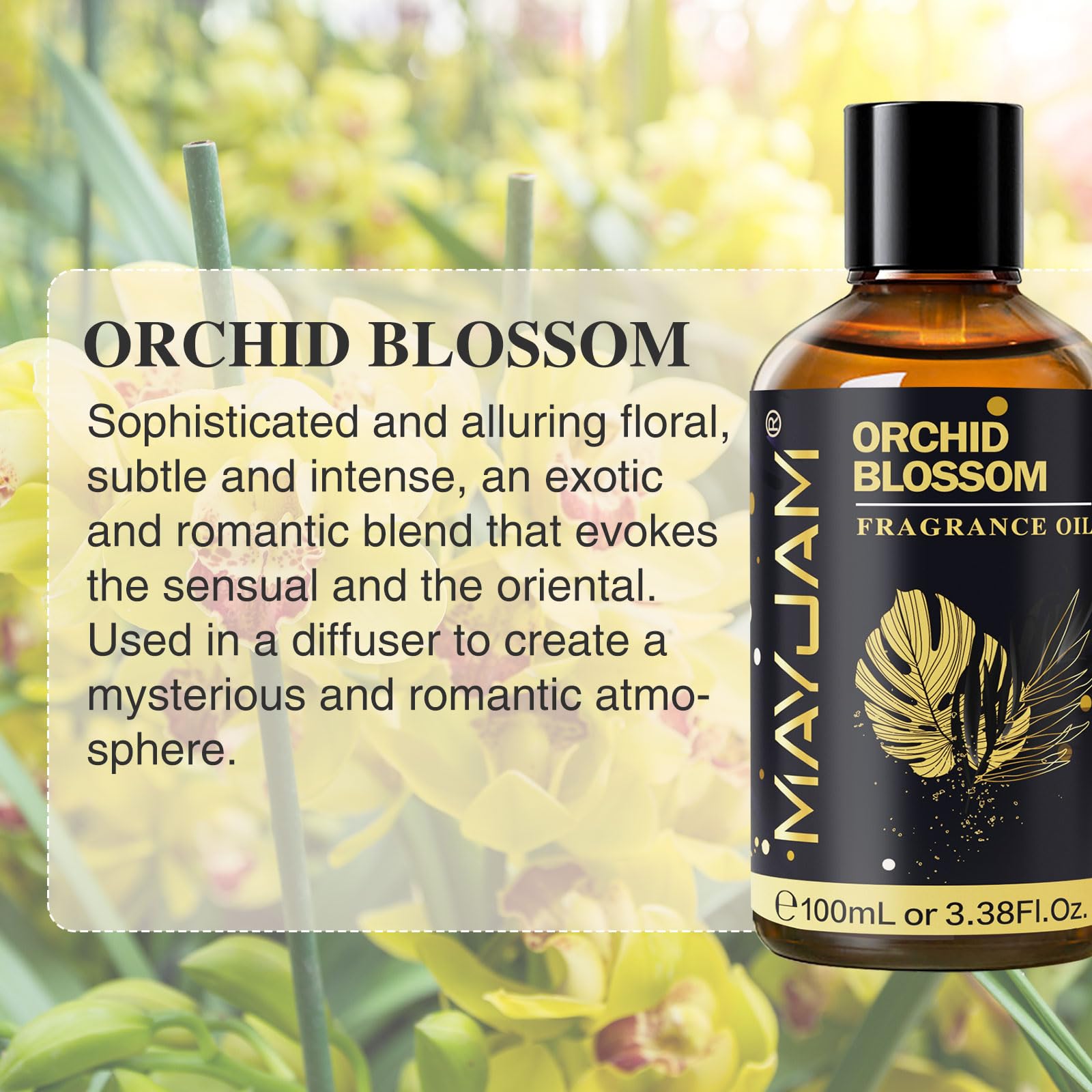 Orchid Blossom fragrance oil used for candle making