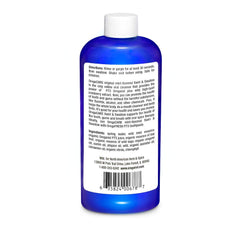 OregaCARE Swirl & Swallow Wild Mint bottle back label