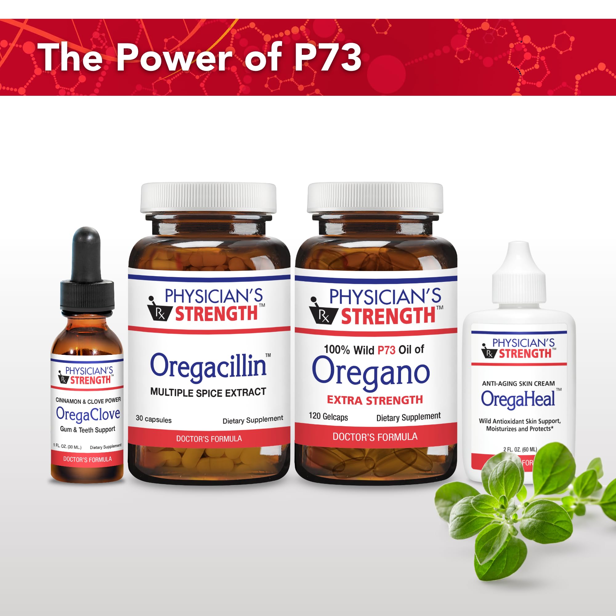 Product packaging and label design for Oregacillin