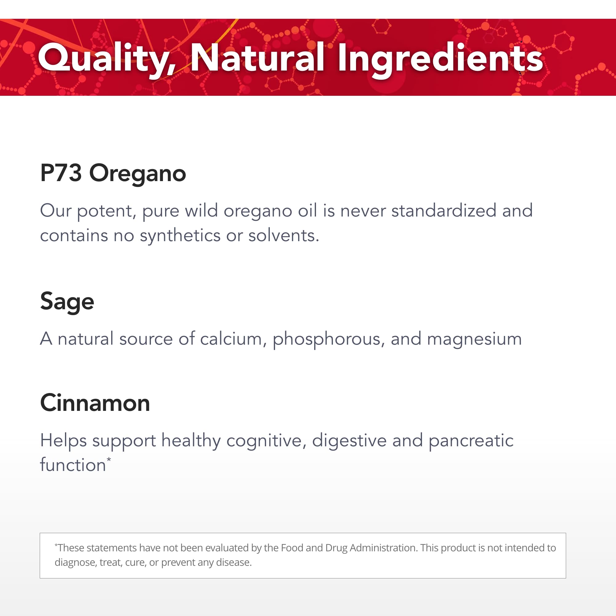P73 oregano oil component in Oregacillin