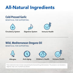 Graphic emphasizing digestive and immune support