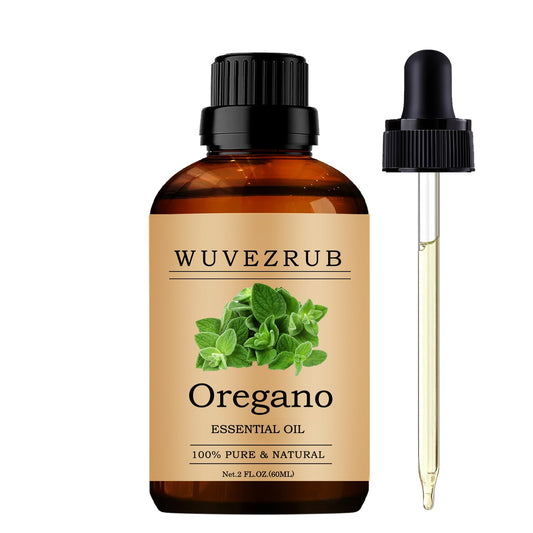 Organic oregano essential oil bottle 60ml