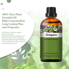 Oregano essential oil used in a diffuser for aroma