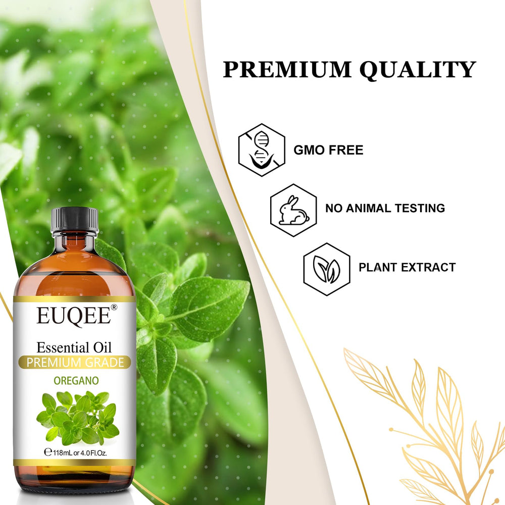 Oregano essential oil used in a diffuser