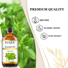 Oregano essential oil used in a diffuser