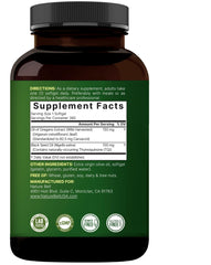 Immune health branding on NatureBell oregano oil bottle