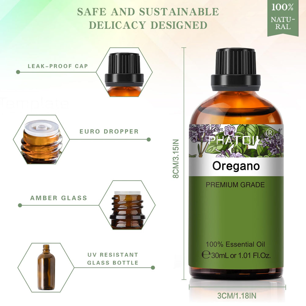 Oregano essential oil used for candle making
