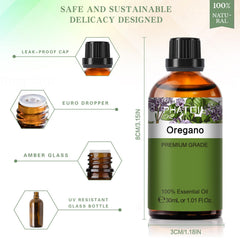 Oregano essential oil used for candle making