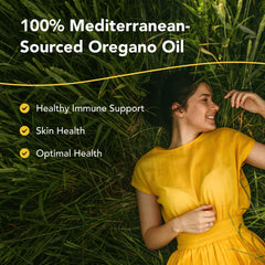 Oreganol P73 Gel-Capsules bottle label
