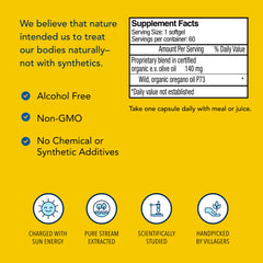 Immunity support graphic for Oreganol P73
