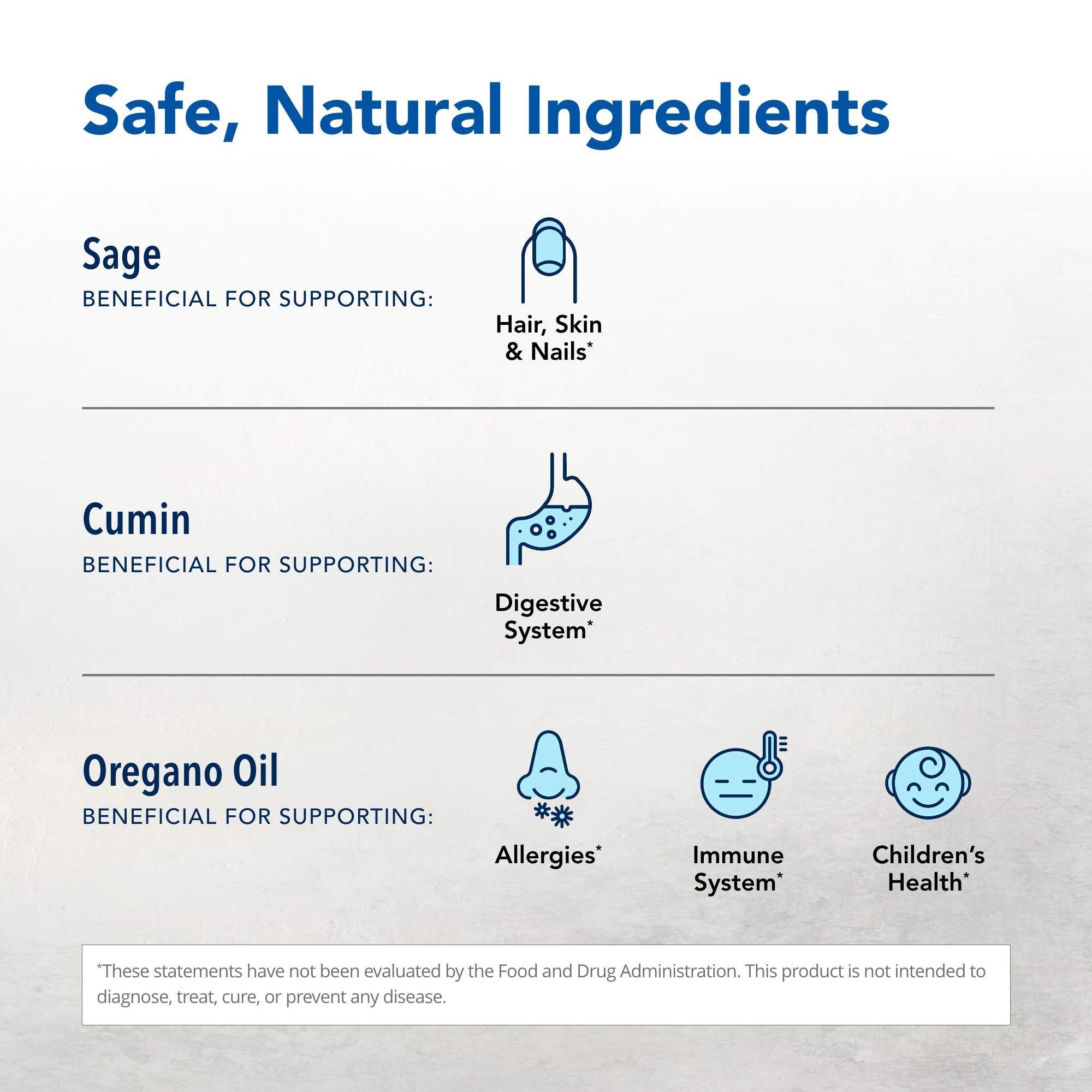 Oreganol P73 oregano oil and spice oil complex ingredients