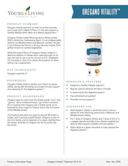 Oregano Vitality oil used in cooking