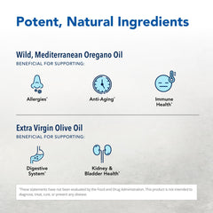 Oreganol P73-60 softgels two-pack side view