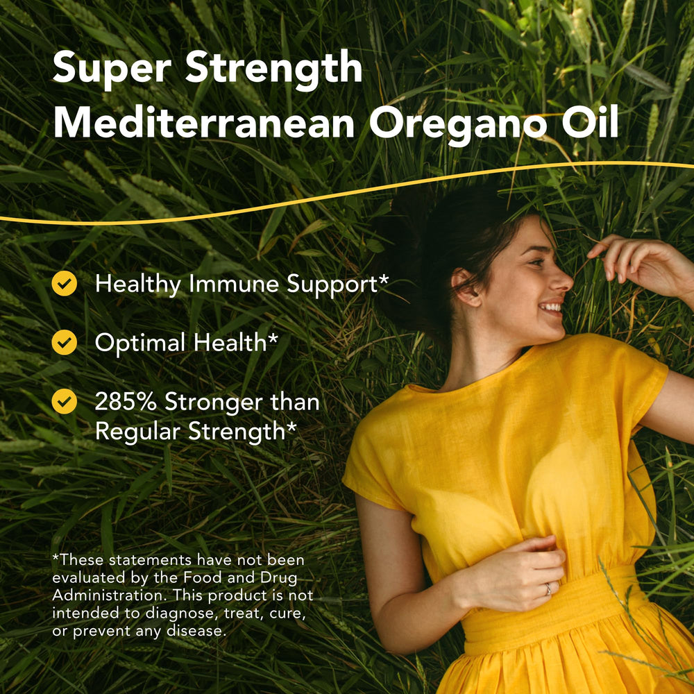 Oreganol P73 bottle label details