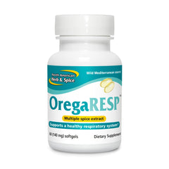 OregaResp P73-60 Softgels bottle front label