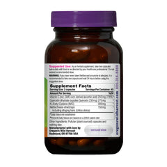 Close-up of Quercetin and nettle ingredients