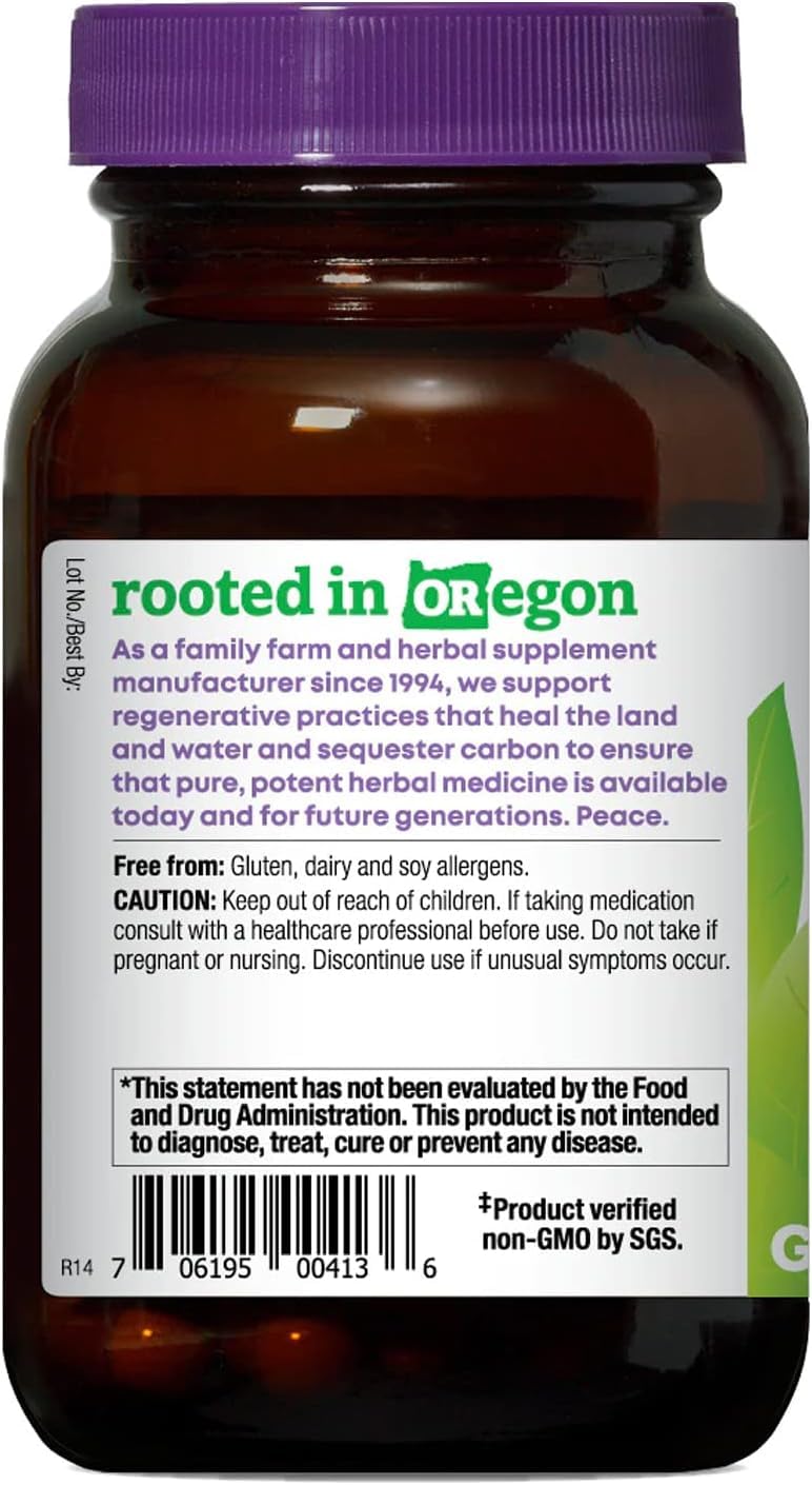 Supplement bottle showing 880 mg bilberry strength