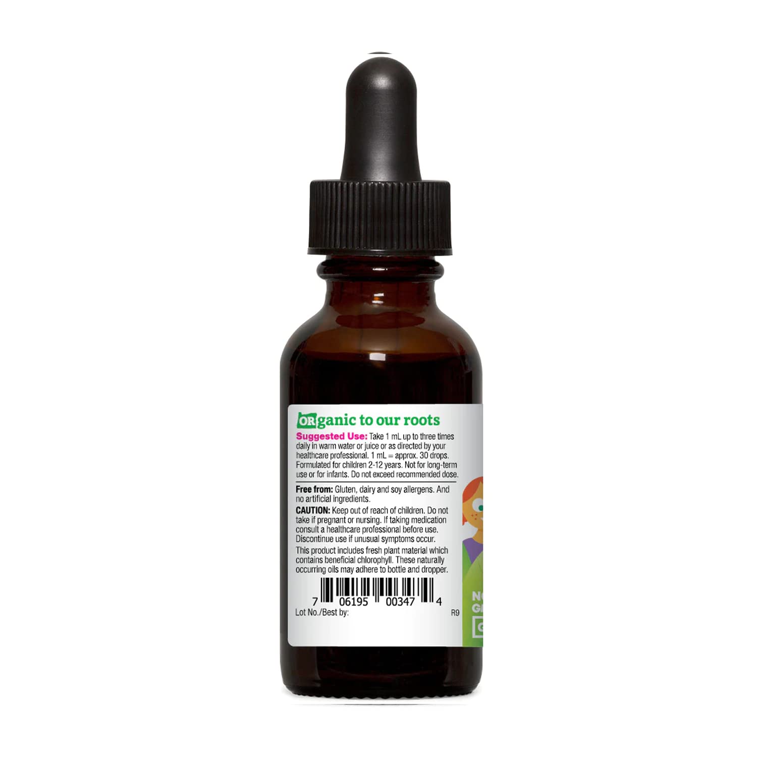 Packaging showing USDA Organic and Oregon Tilth certification symbols