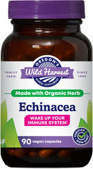 Bottle of Oregon's Wild Harvest Echinacea Organic Herbal Supplement