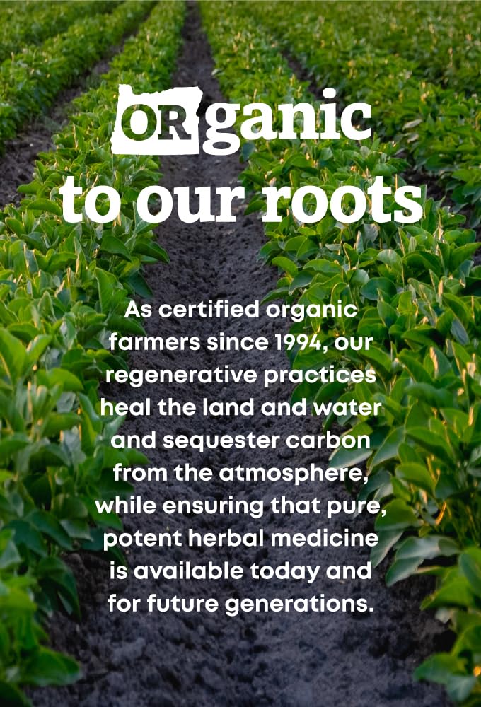 Certified Organic by Oregon Tilth seal on product packaging