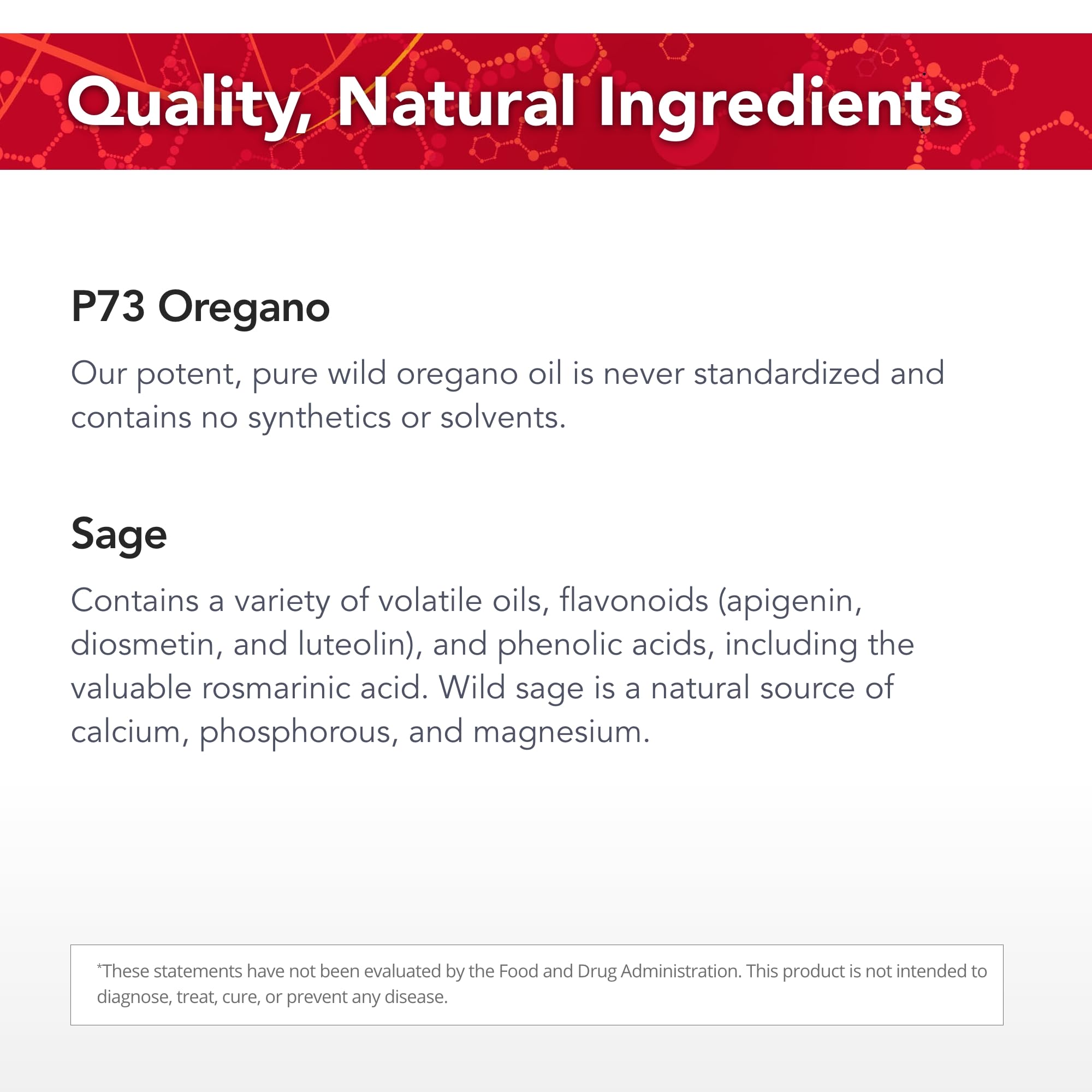 Ingredient icons showing fluoride-free and glycerin-free