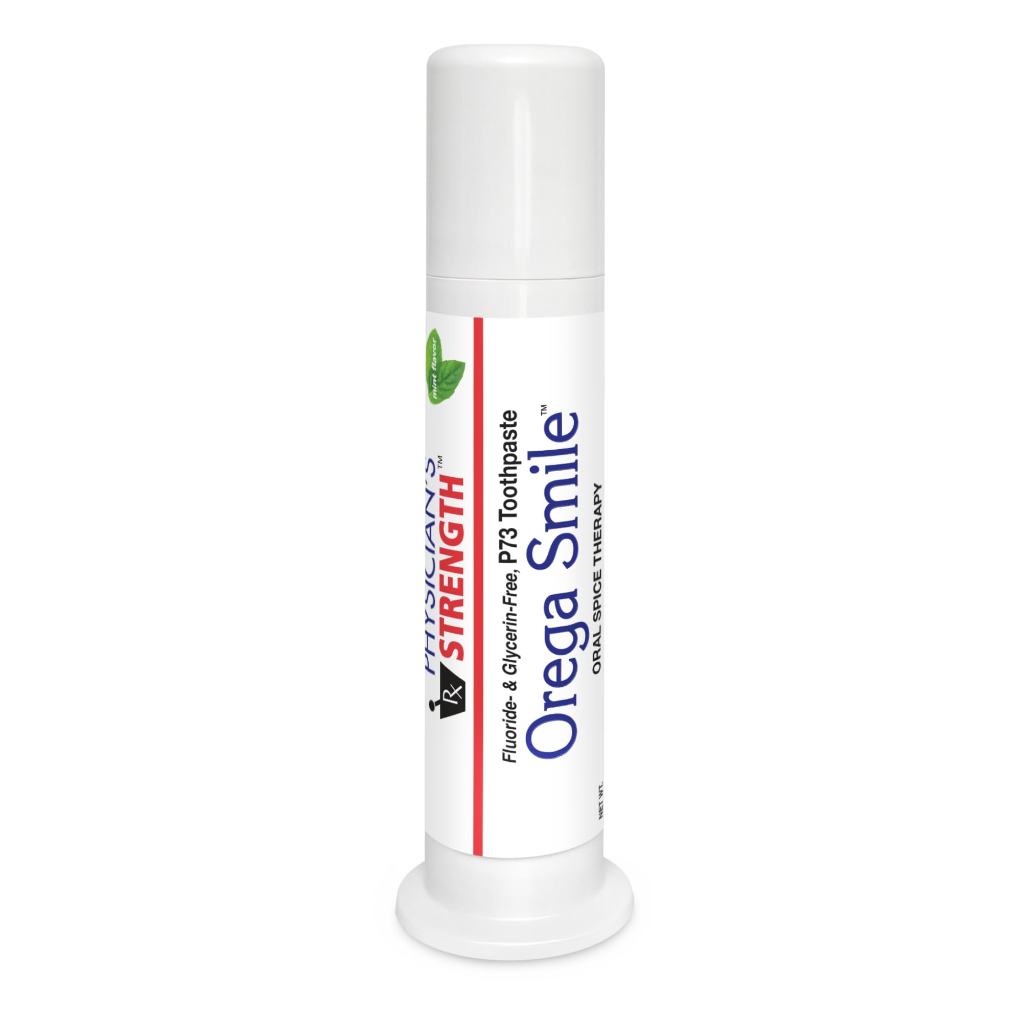 OregaSmile Mint Toothpaste 3.4 oz front view