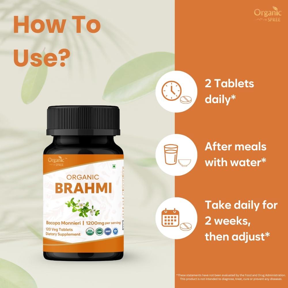 Vegetarian-friendly Brahmi supplement capsules