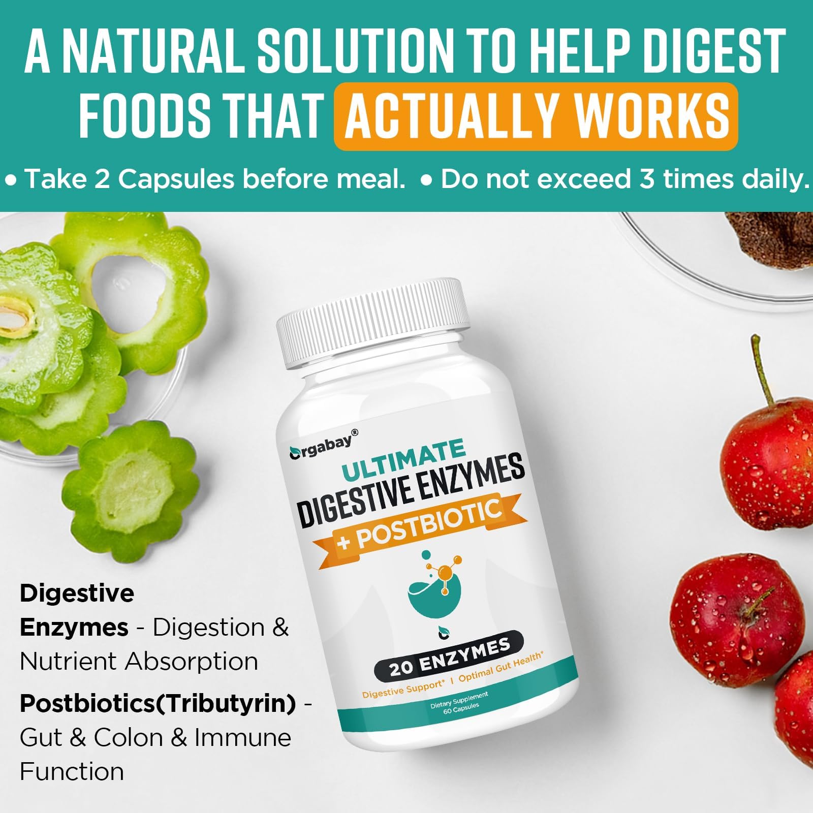 Digestive wellbeing with optimized digestion