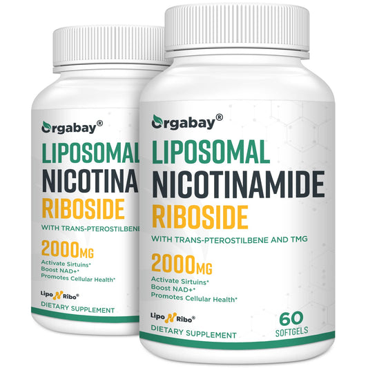 Orgabay Liposomal Nicotinamide Riboside bottle with label