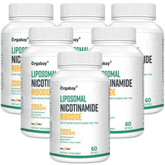 Orgabay liposomal nicotinamide riboside 2000 mg bottle with 360 softgels