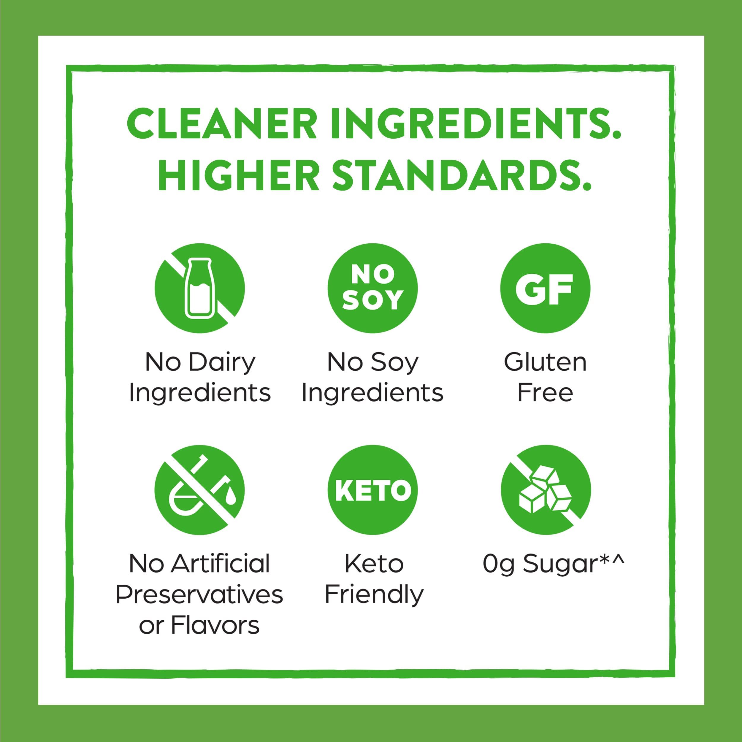 Gluten-free dairy-free soy-free Orgain protein powder packaging