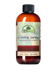 Organa Pure Crystalline Liquid Copper bottle with label