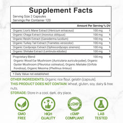 Product bottle with 240 capsules and Non-GMO label