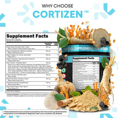 Organic ashwagandha and maca root ingredients for cortisol detox