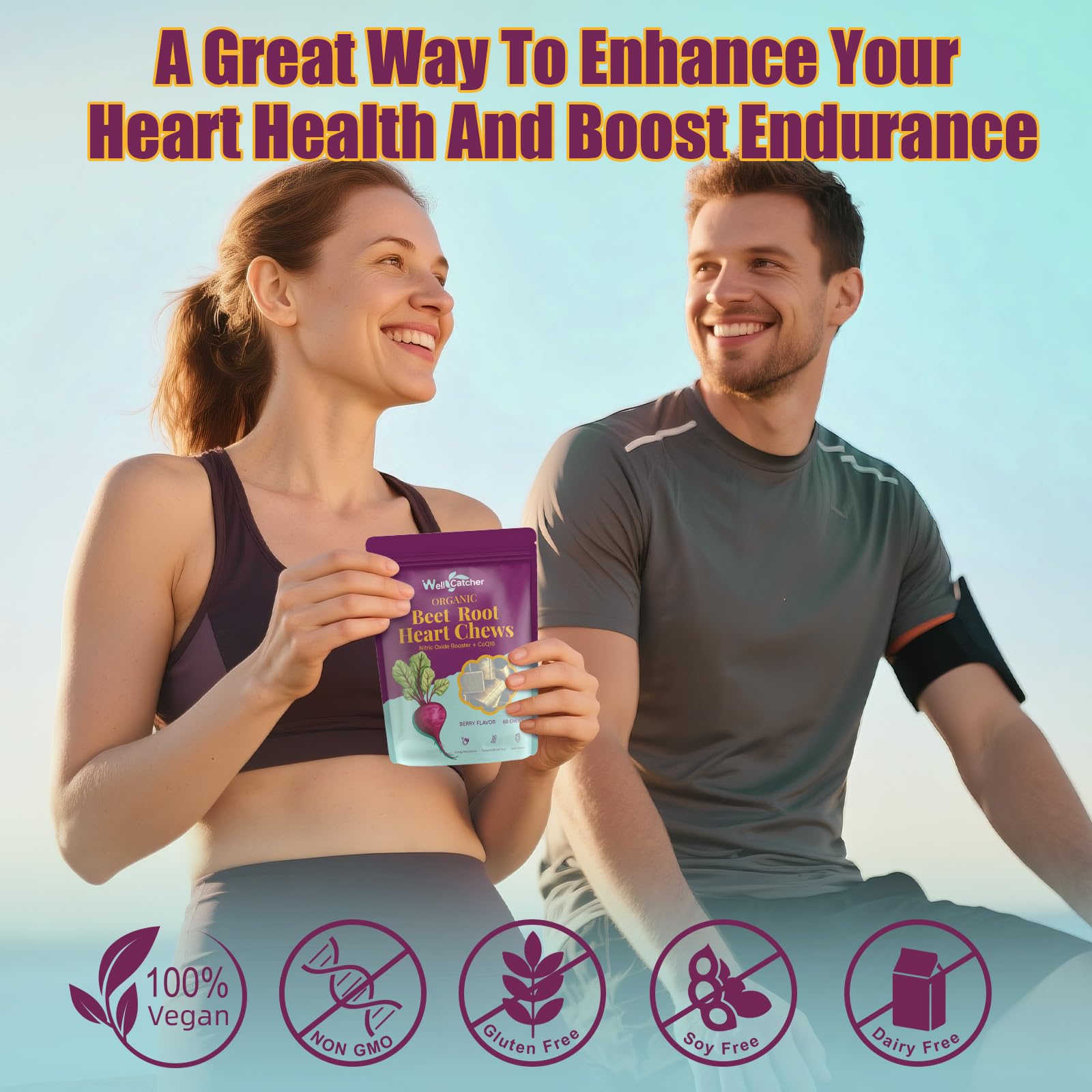 60-count bottle with nutrition facts label