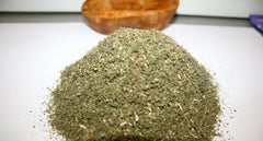 Hand-harvested blackberry leaves drying process for wellness