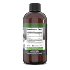 USDA Organic seal on black seed oil bottle label