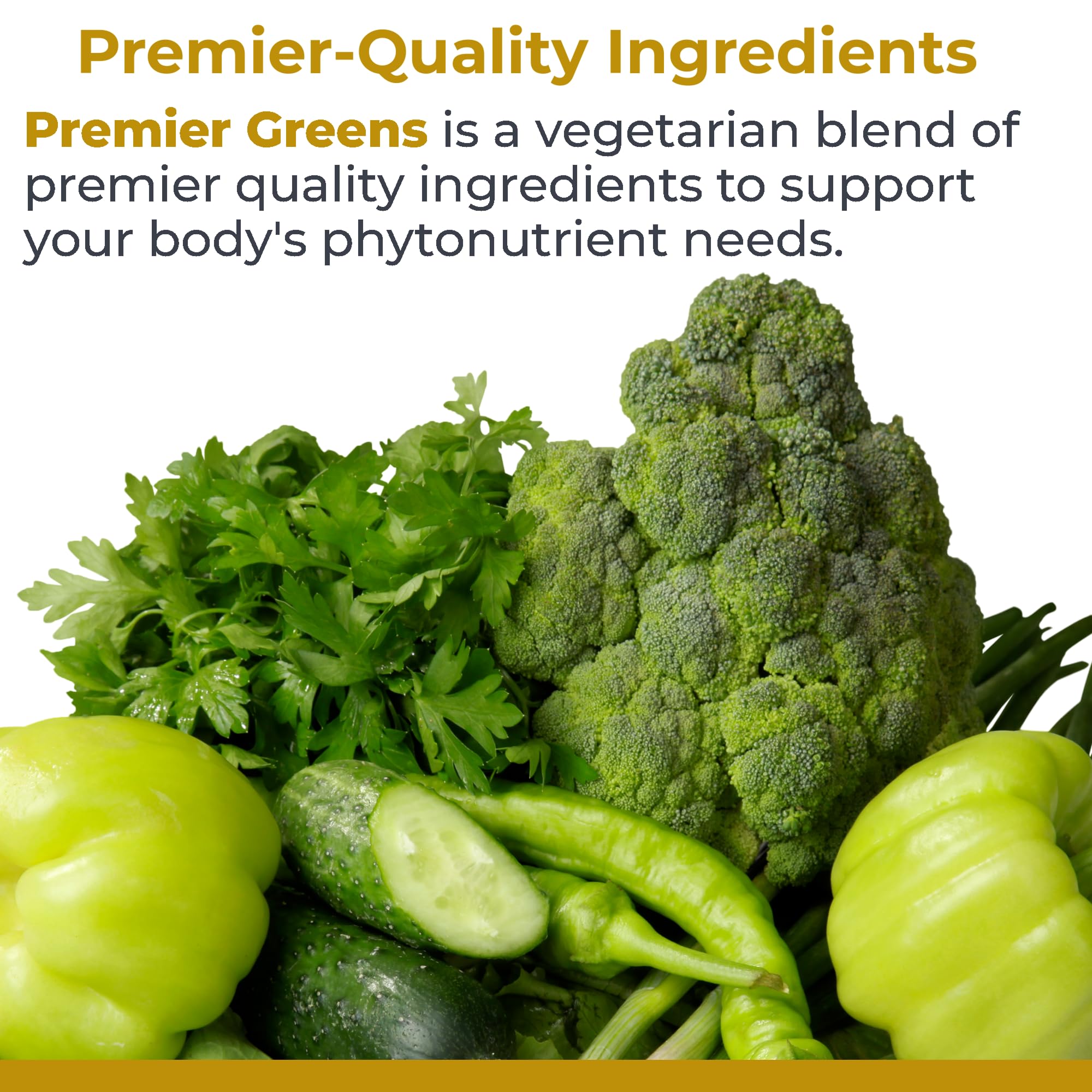 Organic chlorella used in greens supplement