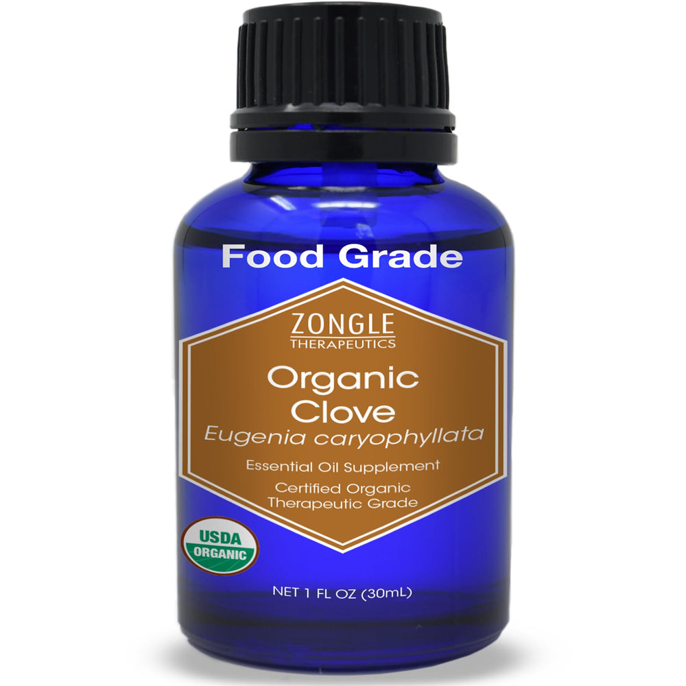 1 oz bottle of organic clove oil
