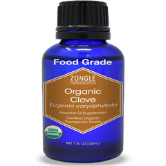 1 oz bottle of organic clove oil