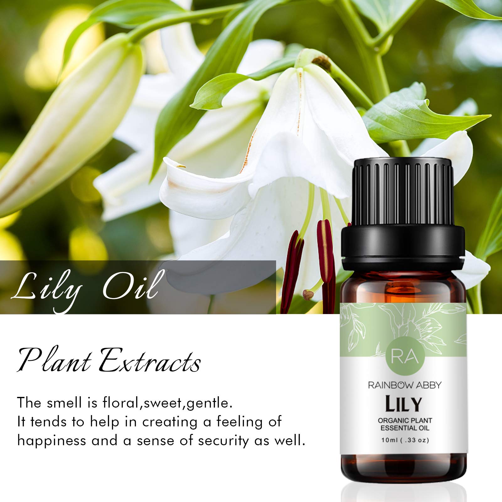 Organic cold-pressed Lily essential oil