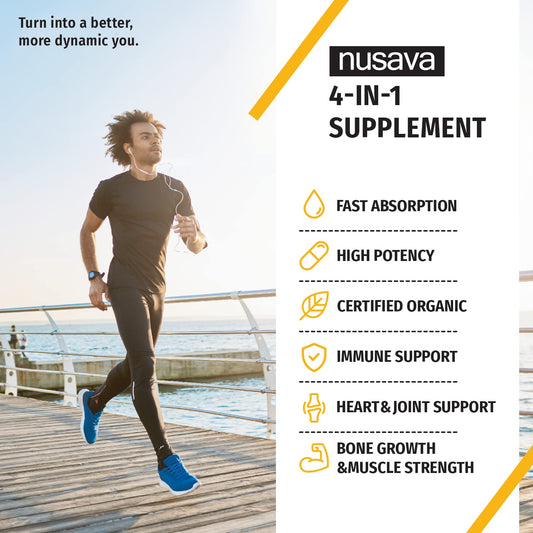 Ingredients panel showing Vitamin D3 K2 and Omega-3