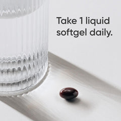 Blueberry capsules containing organic extra virgin olive oil