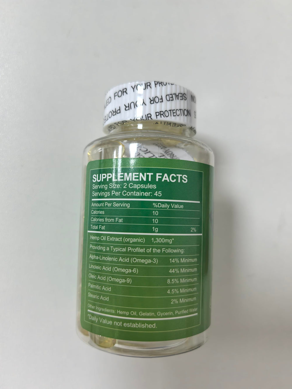 Organic hemp farm and quality testing certifications